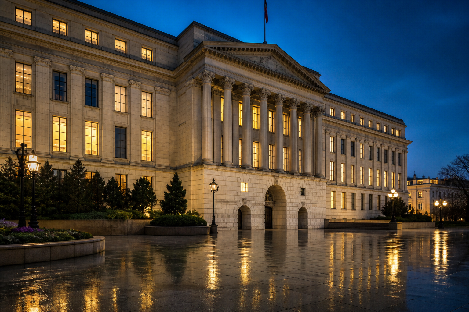 Institutional civic architecture